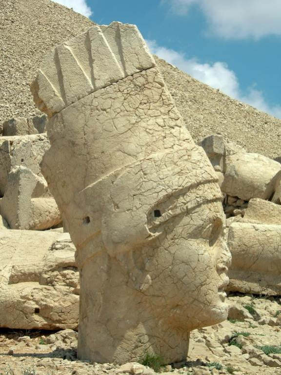 פסל חימר עתיק בתורכיה